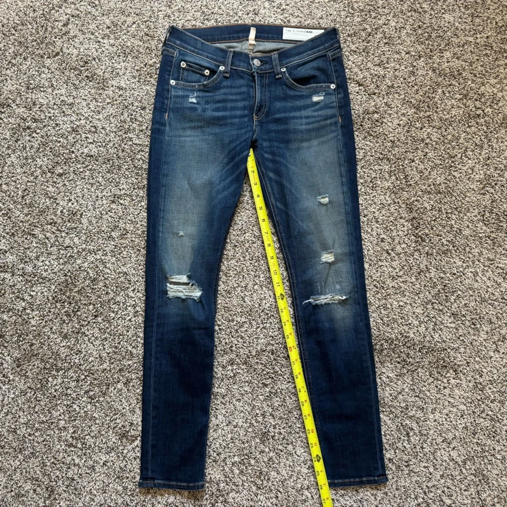 Rag & Bone Women’s Low Rise Distressed Capri